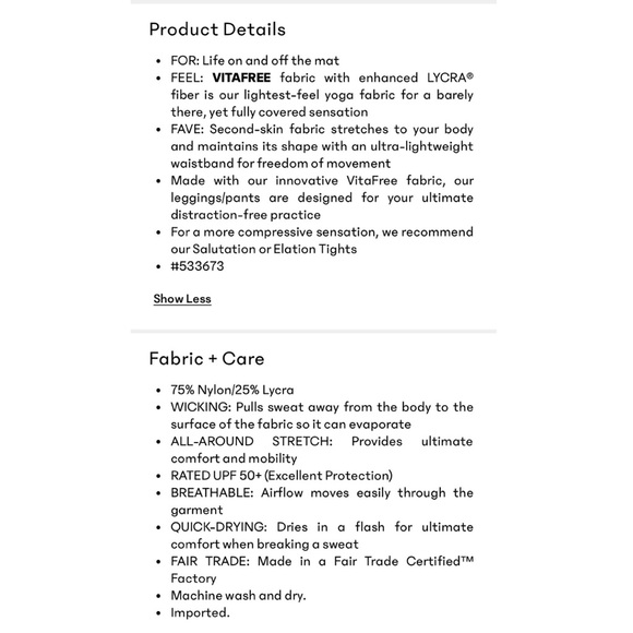 Athleta Transcend Stash Tight Leggings in Iceland Pink Size Petite Medium - Picture 4 of 7